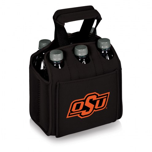 Oklahoma State Cowboys Black Six Pack Cooler Tote