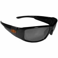 Oklahoma State Cowboys Black Wrap Sunglasses