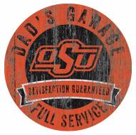 Oklahoma State Cowboys Dad's Garage Sign