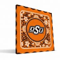 Oklahoma State Cowboys Eclectic Canvas Print