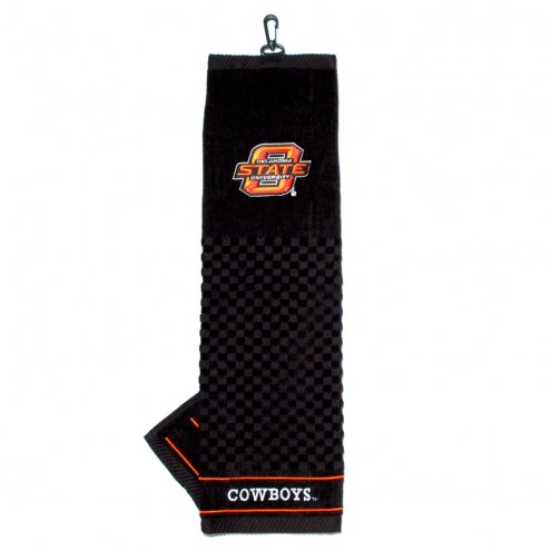 Oklahoma State Cowboys Embroidered Golf Towel
