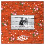 Oklahoma State Cowboys Floral 10" x 10" Picture Frame