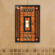Oklahoma State Cowboys Glass Single Light Switch Plate Cover