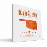 Oklahoma State Cowboys Industrial Canvas Print