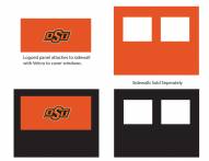 Oklahoma State Cowboys Logo Canopy Sidewall Panel (Attaches to Window Sidewall)