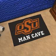 Oklahoma State Cowboys Man Cave Starter Mat
