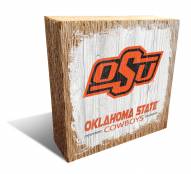 Oklahoma State Cowboys Team Logo Block
