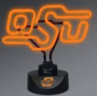 Oklahoma State Cowboys Team Logo Neon Lamp