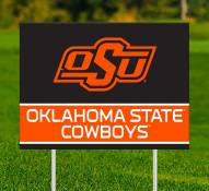 Oklahoma State Cowboys Team Name Yard Sign