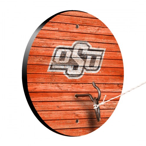 Oklahoma State Cowboys Weathered Design Hook & Ring Game