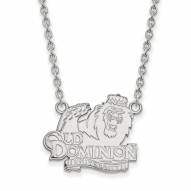 Old Dominion Monarchs Sterling Silver Large Pendant Necklace