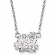 Old Dominion Monarchs Sterling Silver Small Pendant Necklace