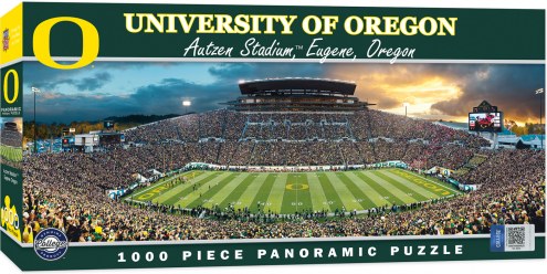 Oregon Ducks 1000 Piece Panoramic Puzzle