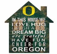 Oregon Ducks 12" House Sign