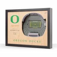 Oregon Ducks 25-Layer StadiumViews 3D Wall Art
