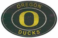 Oregon Ducks 46" Heritage Logo Oval Sign