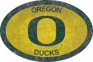 Oregon Ducks 46" Team Color Oval Sign