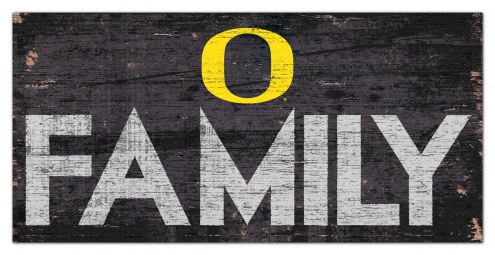 Oregon Ducks 6&quot; x 12&quot; Family Sign