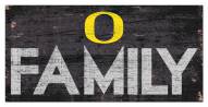 Oregon Ducks 6" x 12" Family Sign