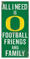 Oregon Ducks 6" x 12" Friends & Family Sign
