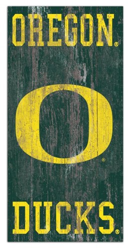 Oregon Ducks 6&quot; x 12&quot; Heritage Logo Sign
