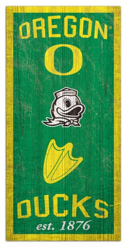 Oregon Ducks 6&quot; x 12&quot; Heritage Sign