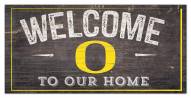 Oregon Ducks 6" x 12" Welcome Sign