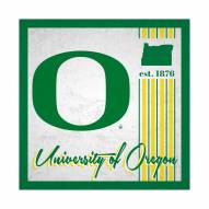 Oregon Ducks Album 10" x 10" Sign