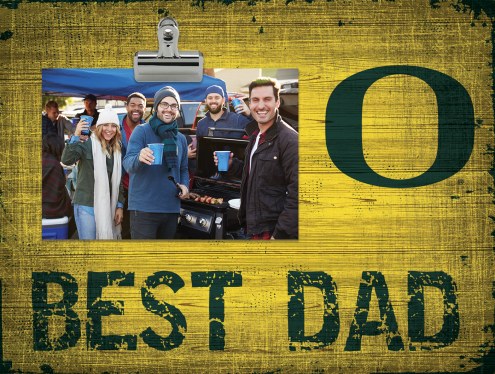 Oregon Ducks Best Dad Clip Frame