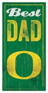 Oregon Ducks Best Dad Sign