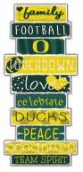 Oregon Ducks Celebrations Stack Sign
