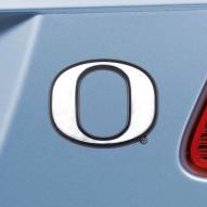 Oregon Ducks Chrome Metal Car Emblem