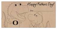 Oregon Ducks Father's Day Coloring Sign