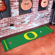 Oregon Ducks Golf Putting Green Mat