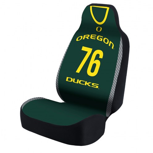 Oregon Ducks Green Jersey Universal Bucket Car Seat Cover