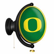 Oregon Ducks Oval Rotating Lighted Wall Sign