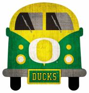 Oregon Ducks Team Bus Sign