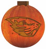 Oregon State Beavers 12" Halloween Pumpkin Sign