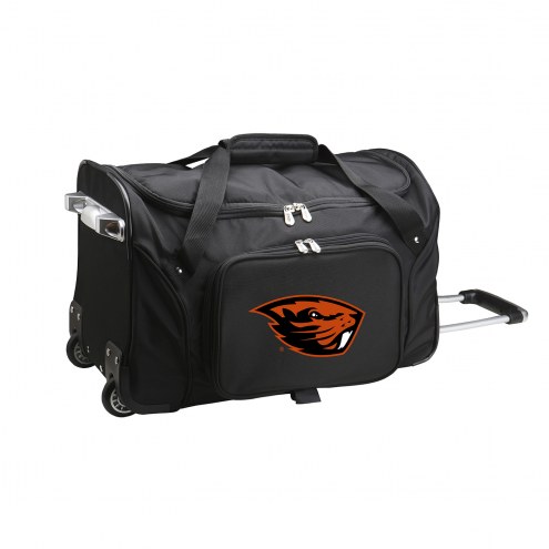 Oregon State Beavers 22&quot; Rolling Duffle Bag