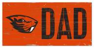 Oregon State Beavers 6" x 12" Dad Sign