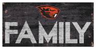 Oregon State Beavers 6" x 12" Family Sign