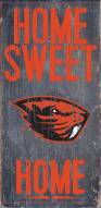 Oregon State Beavers 6" x 12" Home Sweet Home Sign