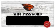 Oregon State Beavers 6" x 12" Wifi Password Sign