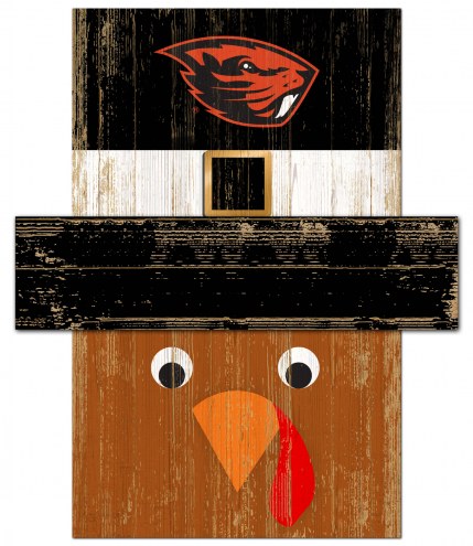 Oregon State Beavers 6&quot; x 5&quot; Turkey Head