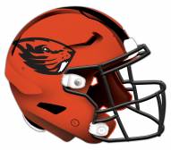 Oregon State Beavers Authentic Helmet Cutout Sign