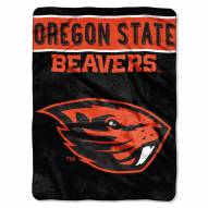 Oregon State Beavers Basic Plush Raschel Blanket