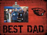 Oregon State Beavers Best Dad Clip Frame