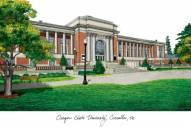 Oregon State Beavers Campus Images Lithograph
