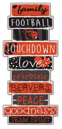 Oregon State Beavers Celebrations Stack Sign