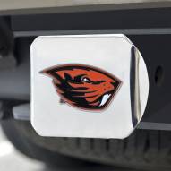 Oregon State Beavers Chrome Color Hitch Cover